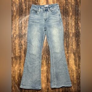 YMI Girl Sz 12 Light Flare Jeans